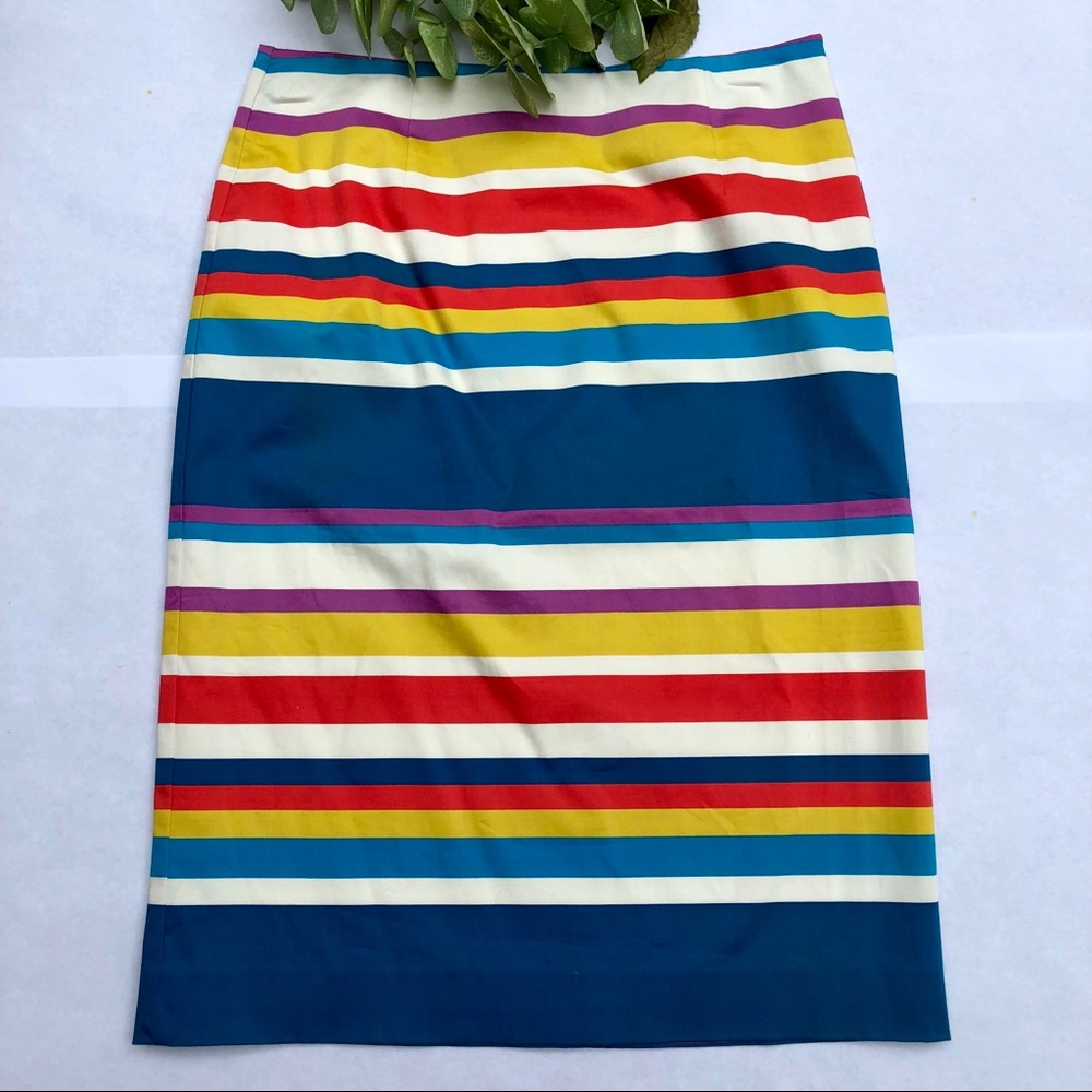 Boden stripped skirt - never worn.